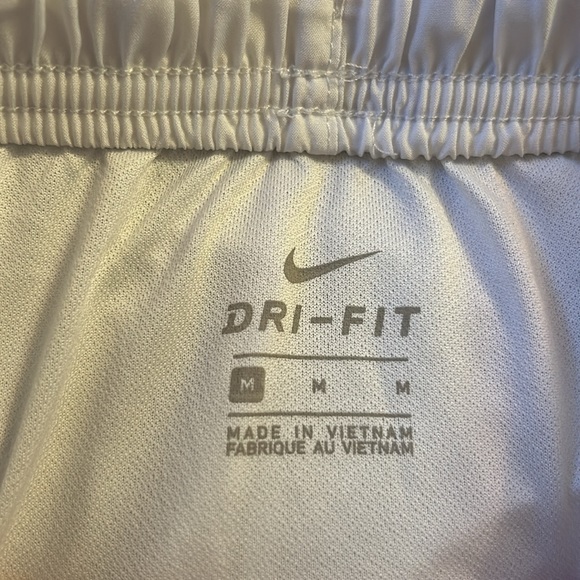 White Nike Dri Fit Running Shorts - Picture 3 of 3